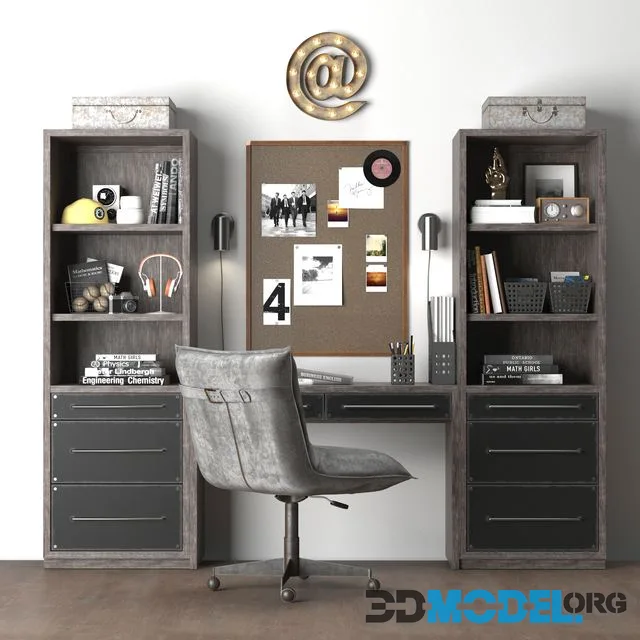 COLBIN STUDY WALL SET II