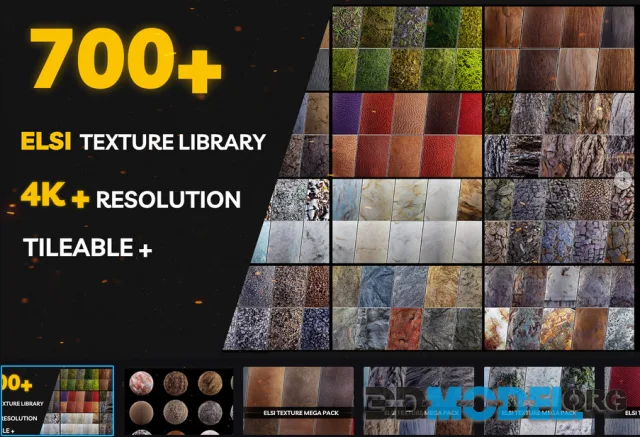 Complete Realistic Tileable PBR Texture Library For 3d Artists |+ 700 Textures