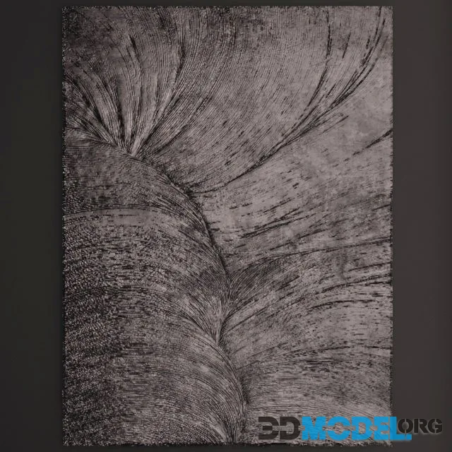 Decor for wall. Panel. Dark color