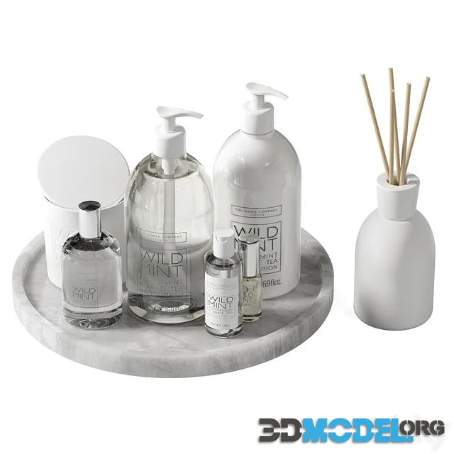 Decorative set 43 Bottles and candles