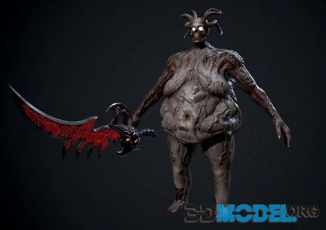 Fat demon (PBR)