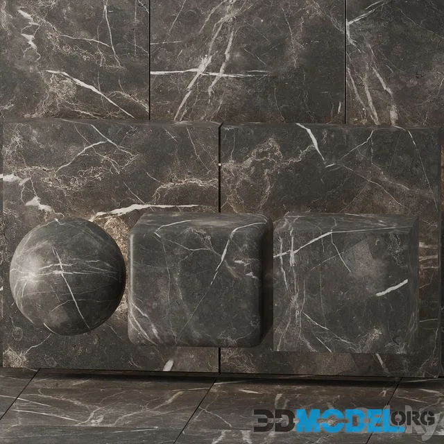 Gray marble