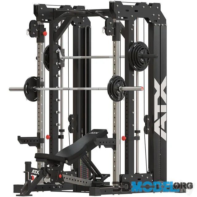 ATX Smith Cable Rack Weight Stack trainer
