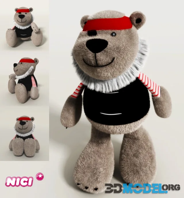 Little bear-pirate