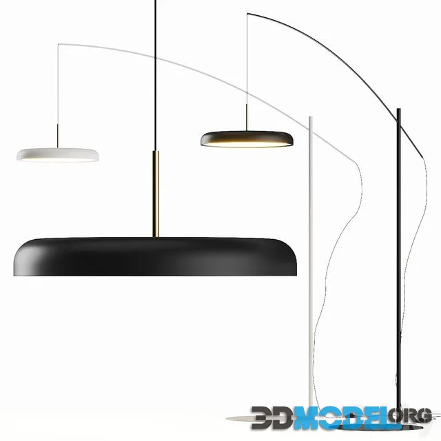 Modern style Zero Floor Lamp Lumen Center Italia