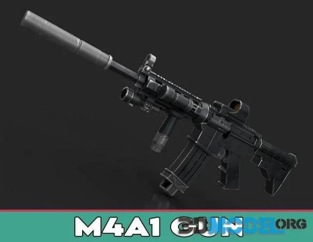 M4A1 Gun (PBR)