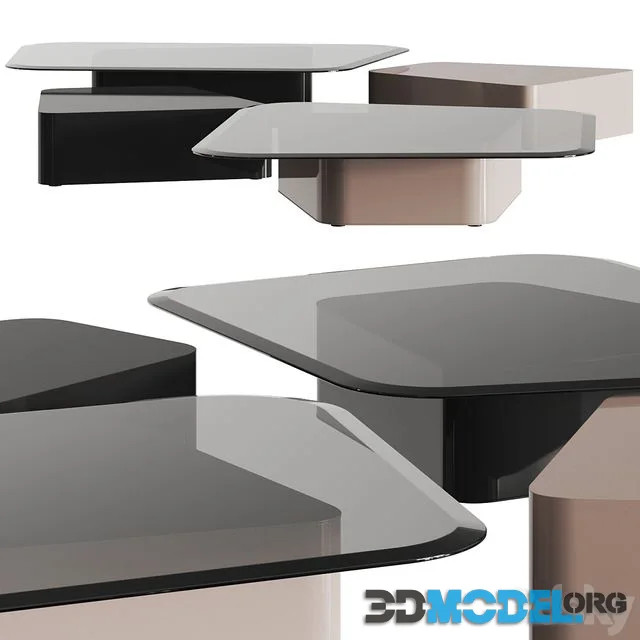 Molteni & C. Mayfair Coffee Table Set