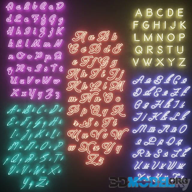 Neon set 4