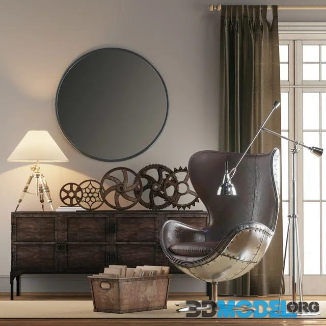 RH Aviator egg chair