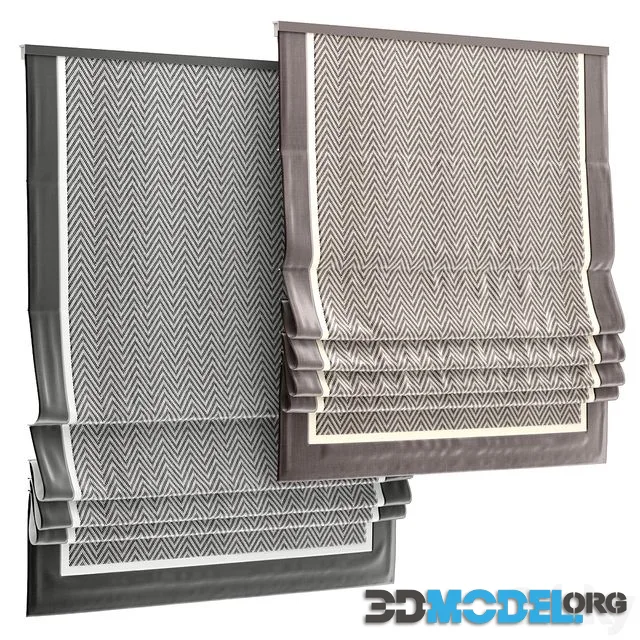 Roman shade 136