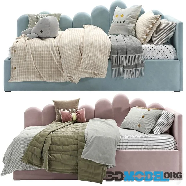 Soft Ladder Children Bed by Parfe Furniture