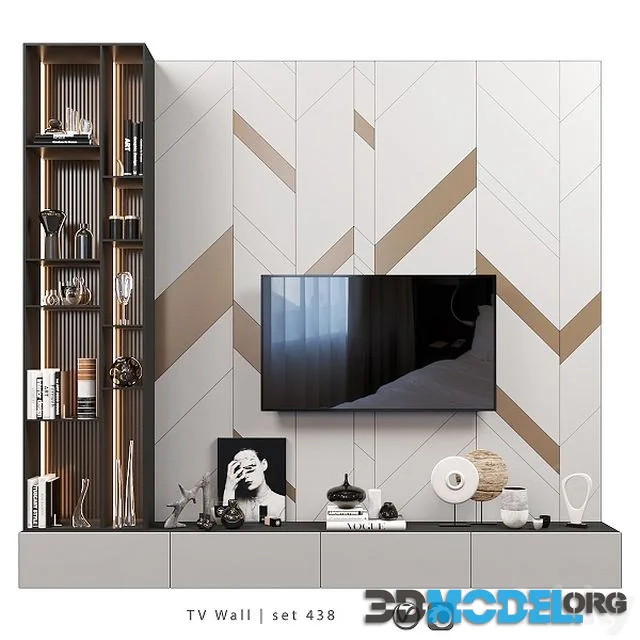 TV Wall Set 438