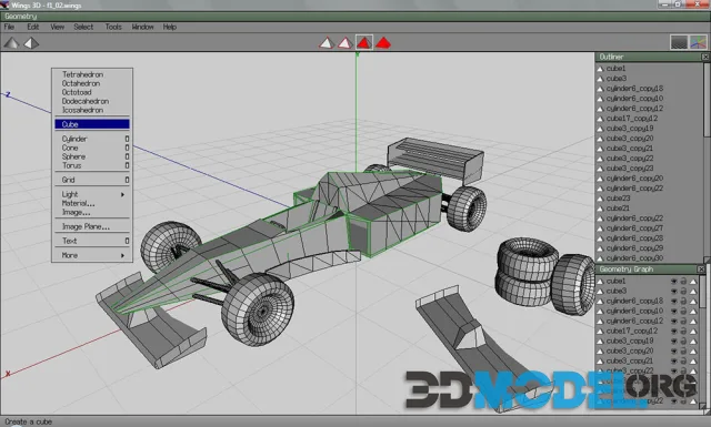 Types of 3D modeling