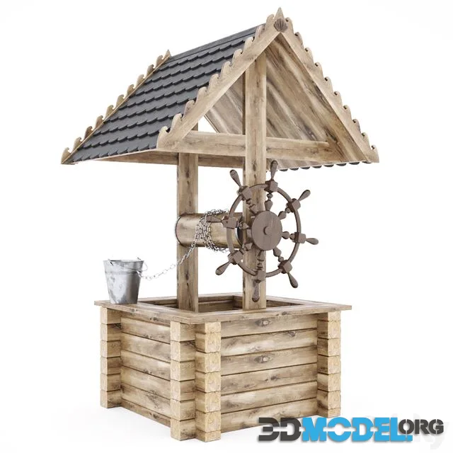 Wooden_Wishing_Well