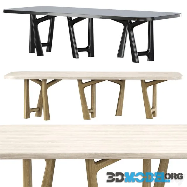 YBU table by Jean Pierre Tortil Delcourt Collection