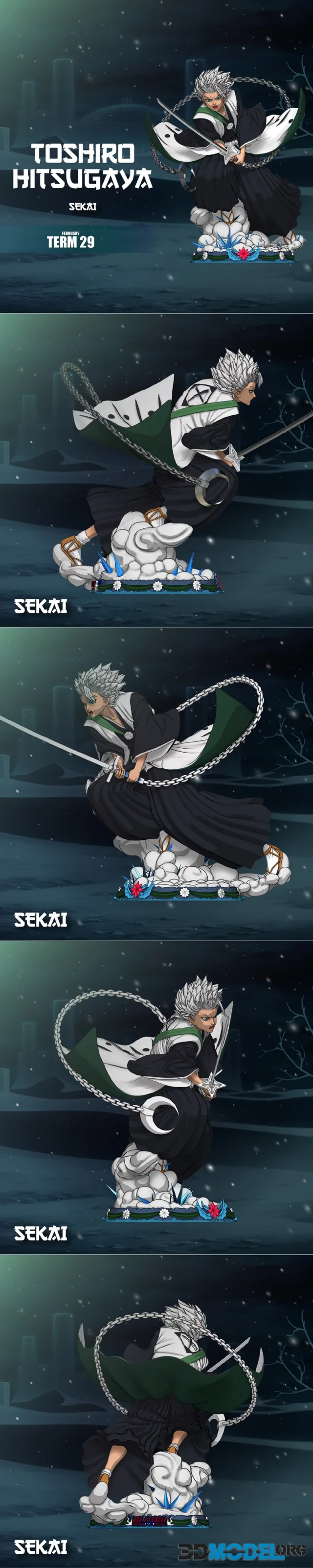 Sekai - Toshiro Statue – Printable