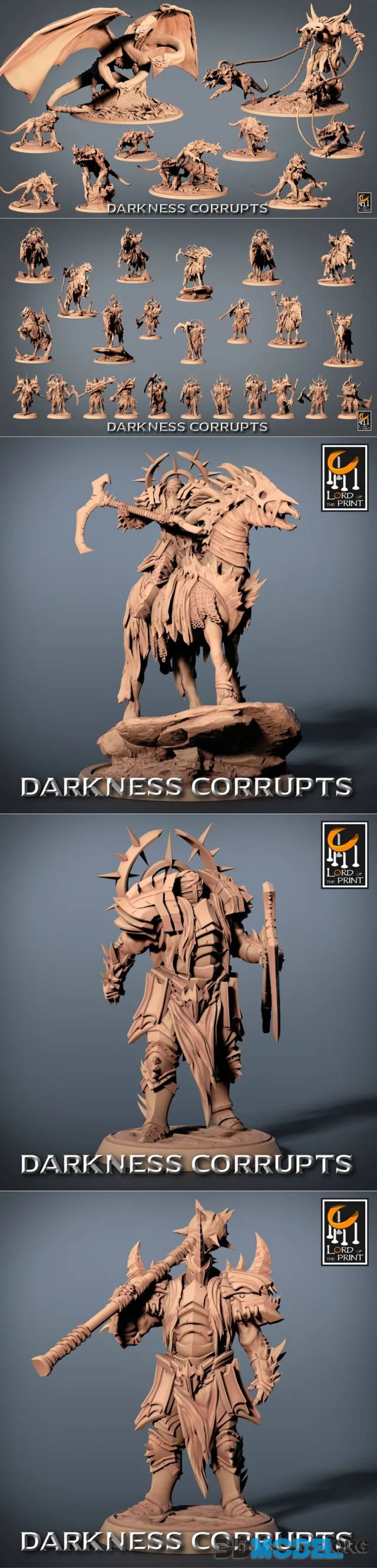 Lord of the Print - Darkness Corrupts July 2023 – Printable