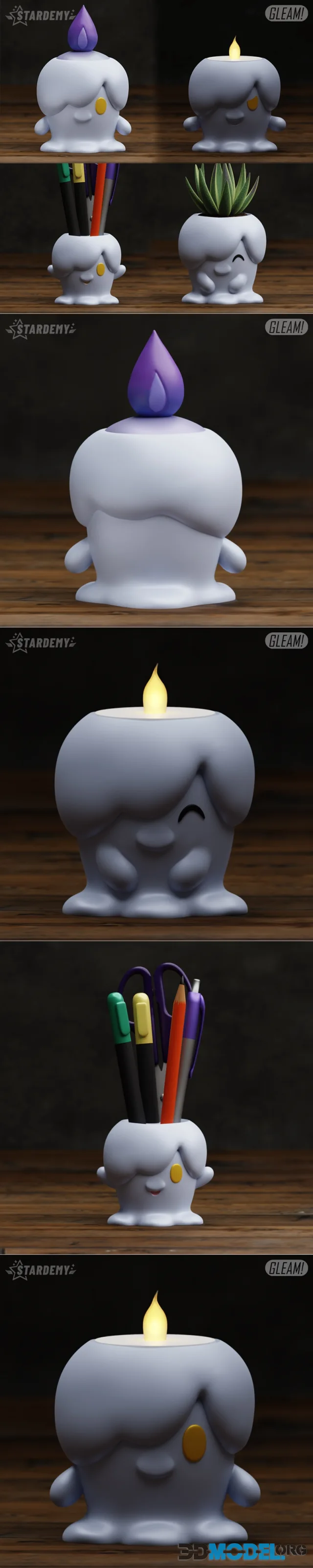 Litwick Gleam – Printable