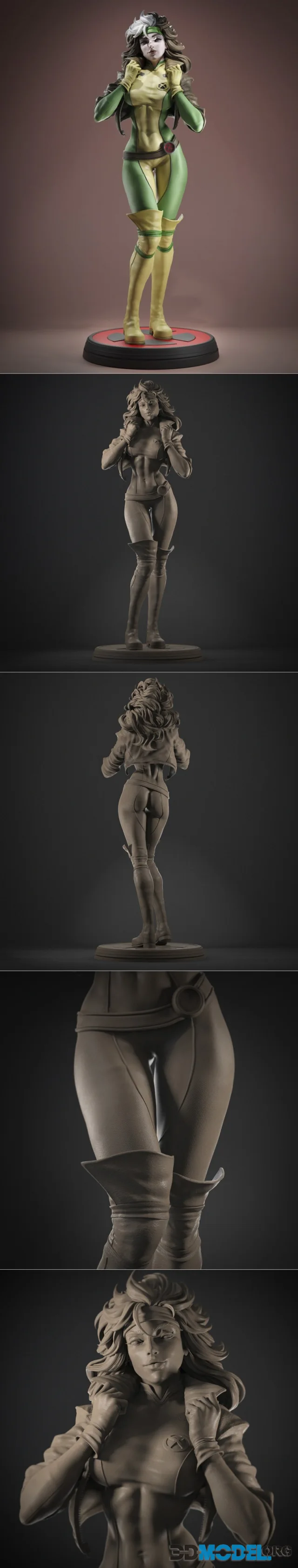 Ca 3d Studios - Rogue – Printable