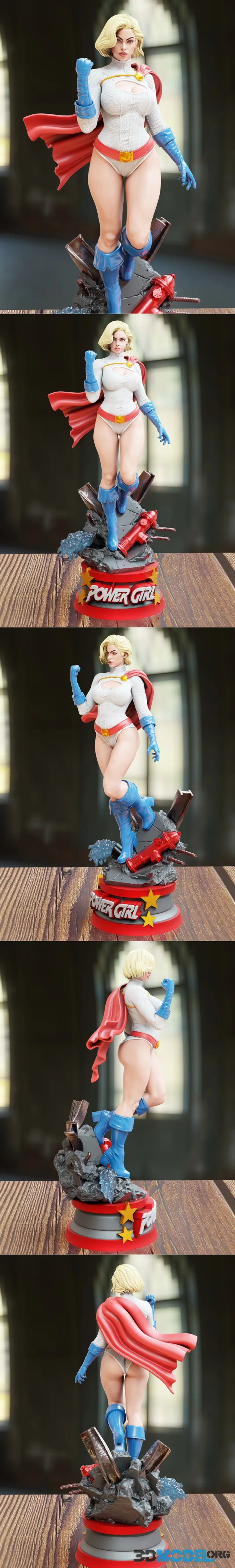 BrunoArt3D - Power Girl – Printable