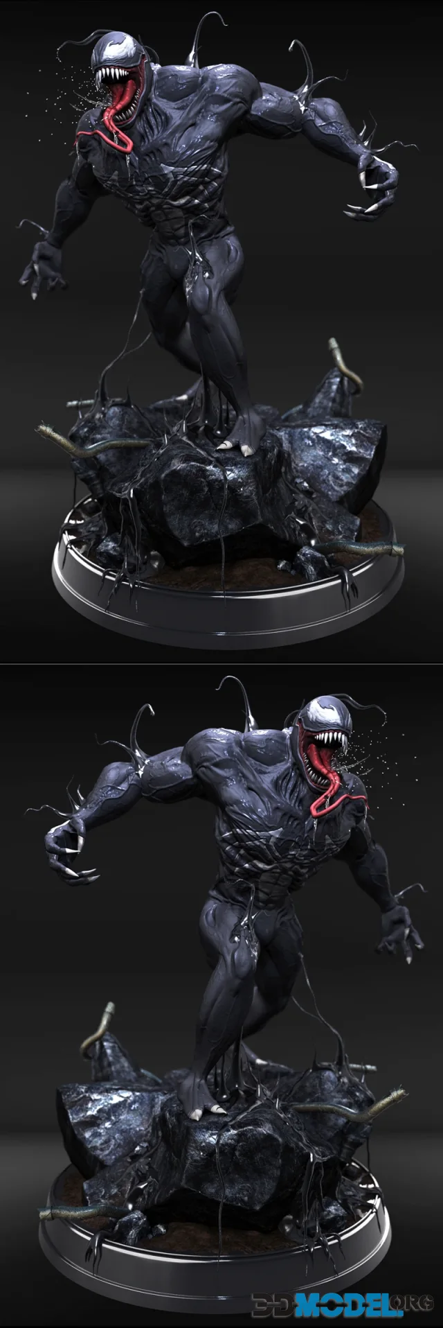 Venom Statue Sculpt - Chase Morello – Printable