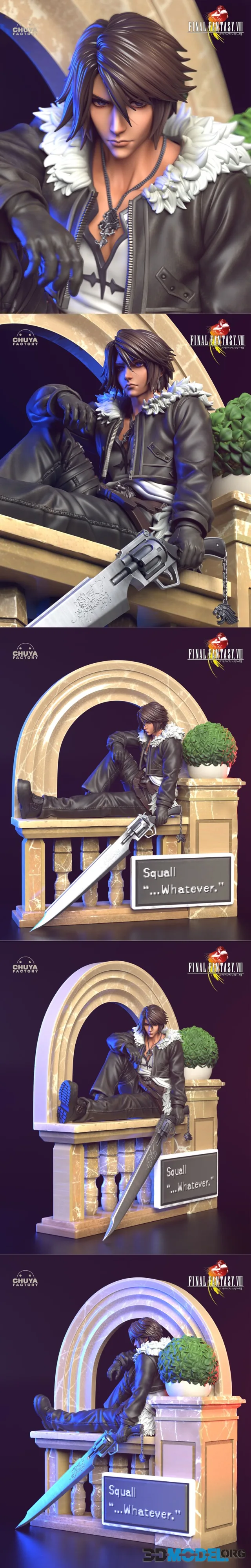 Chuya Factory -Squall Leonhart – Printable