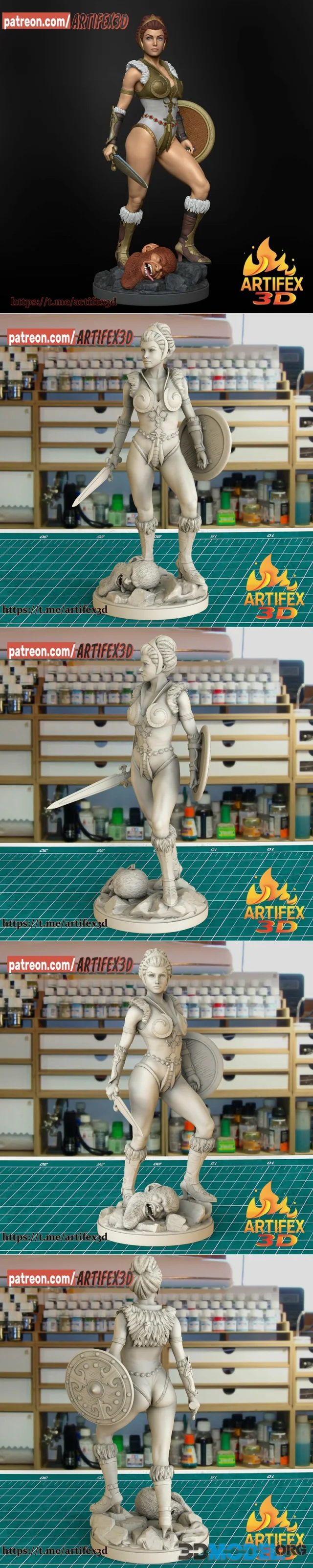 Artifex3D - Teela – Printable