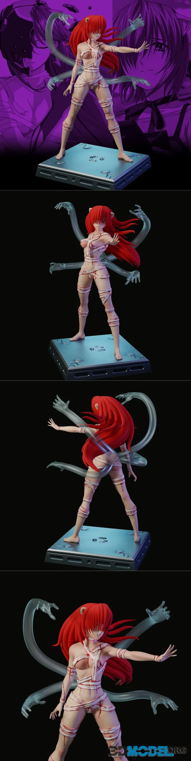 Lucy Elfen Lied – Printable