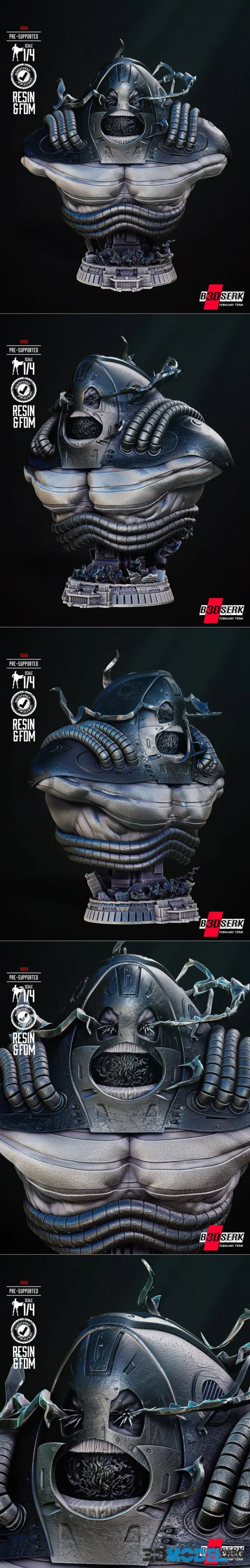 B3DSERK - Antimonitor Bust – Printable