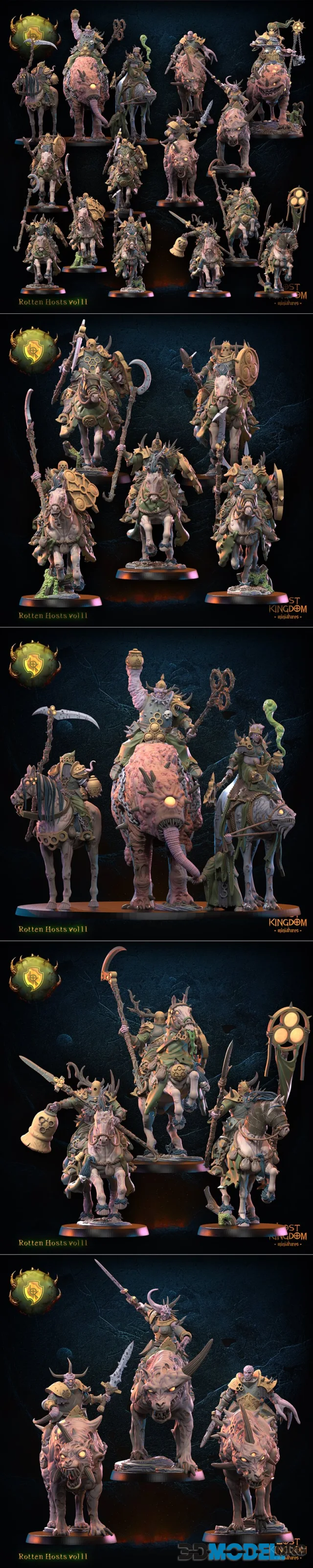 Lost Kingdom Miniatures January 2024 – Printable