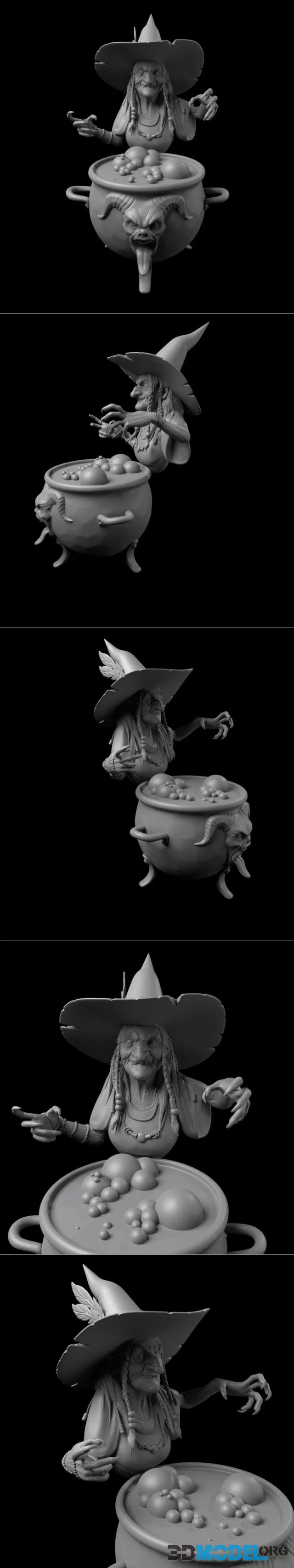 Witch cauldron – Printable