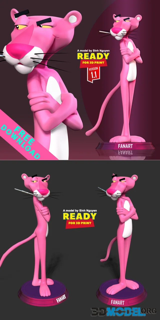 Pink Panther – Printable