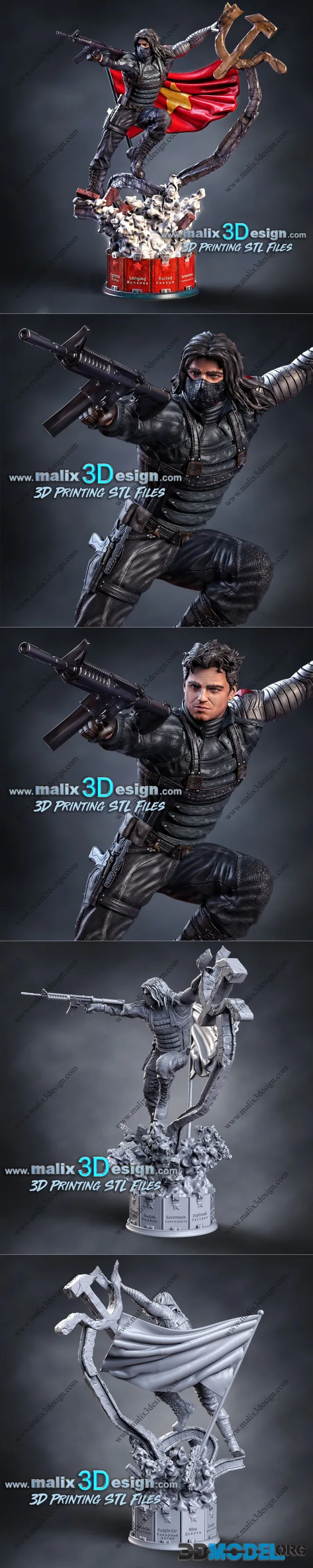 Sanix - Winter Soldier – Printable