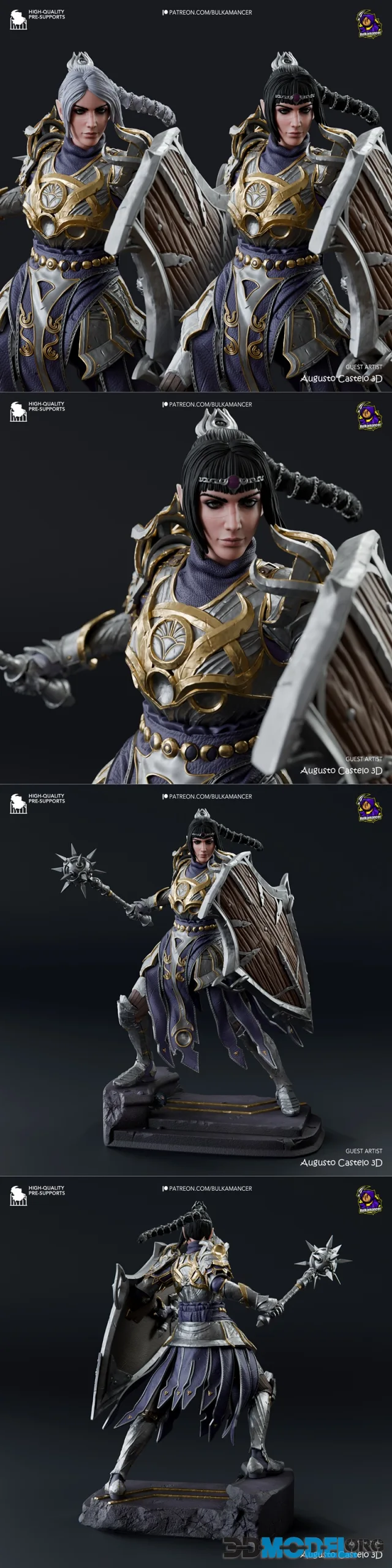 Bulkamancer Sculpts - Shadowheart – Printable