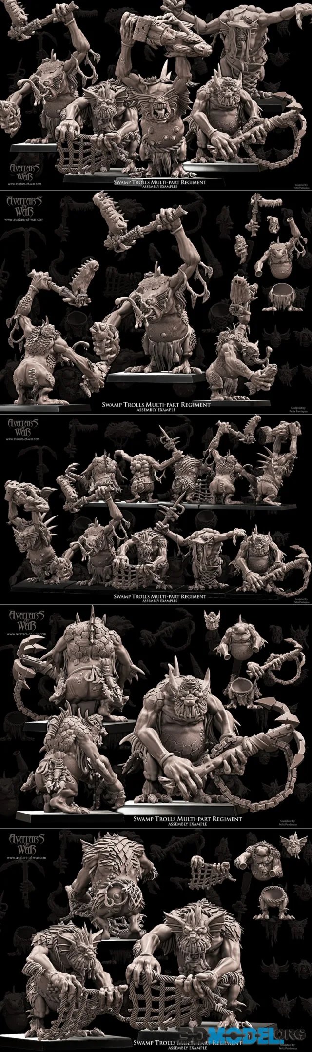 Avatars of War March 2024 – Printable