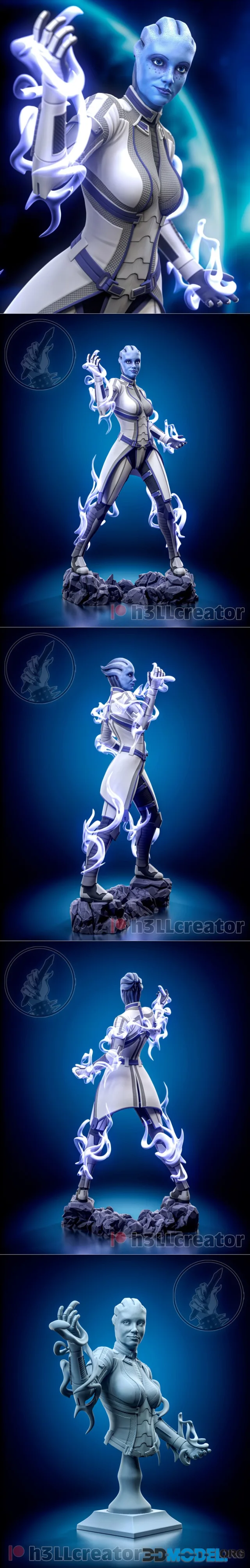 H3LL Creator - Liara v2 – Printable