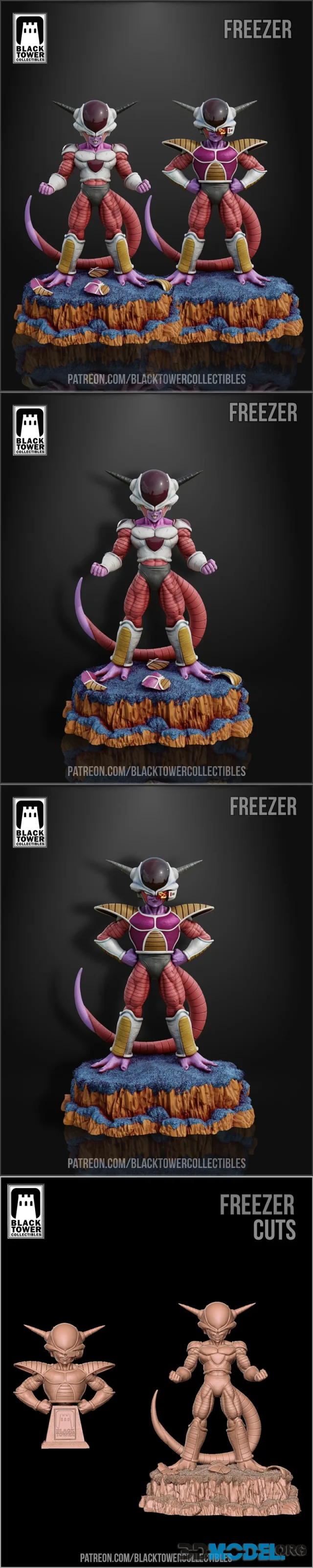 Freezer Black Tower – Printable