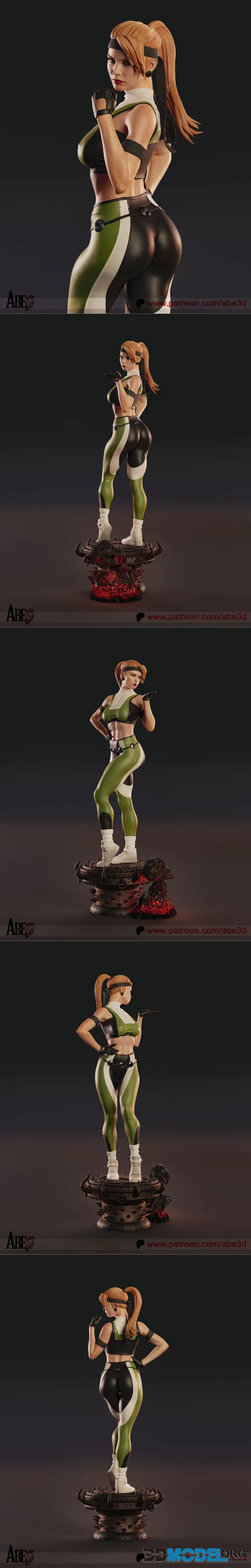 Abe3D - Sonya Blade – Printable