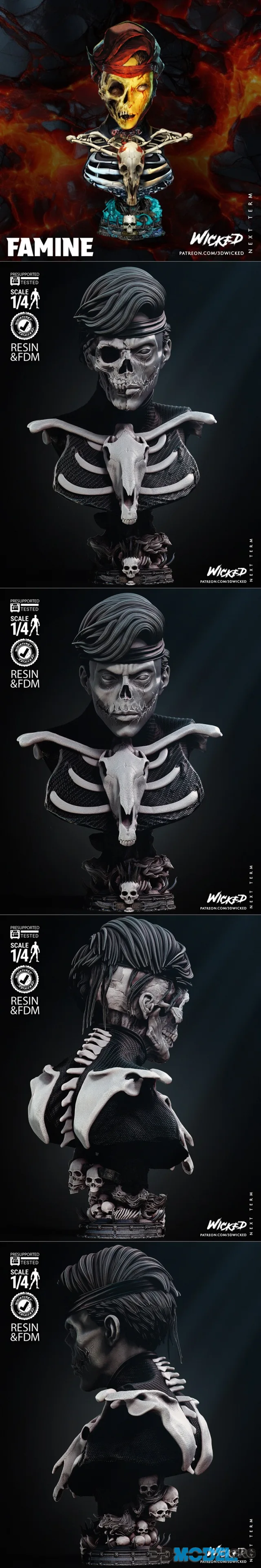 Wicked - Famine Bust – Printable
