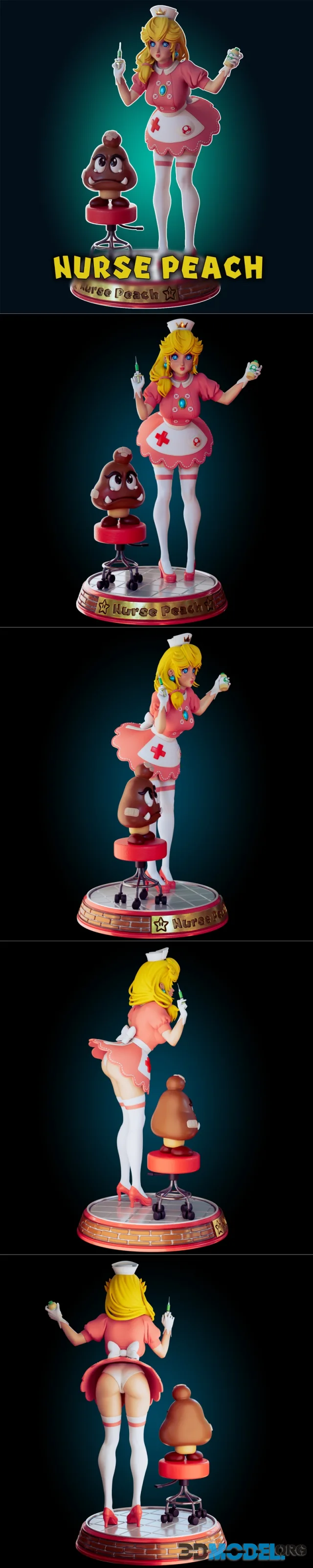 Officer Rhu - Nurse Peach – Printable
