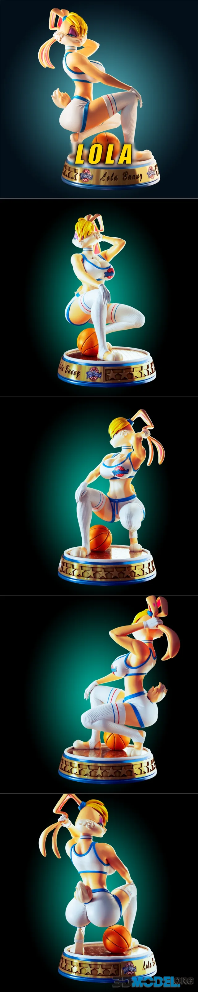 Officer Rhu - Lola Bunny – Printable