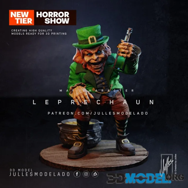 Julles Modelado - Leprechaun – Printable
