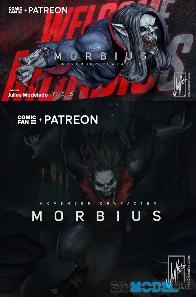 Julles Modelado - Morbius – Printable