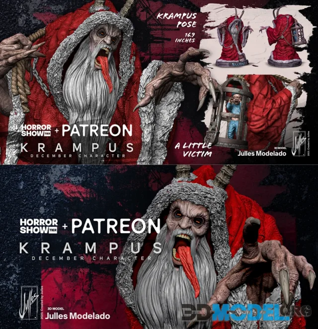 Julles Modelado - Krampus – Printable