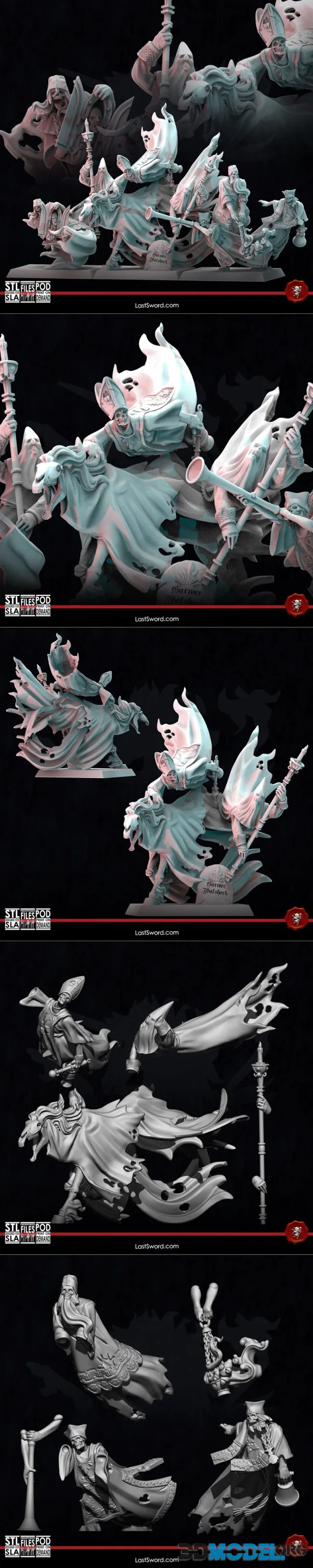 Spectral Hosts – Printable