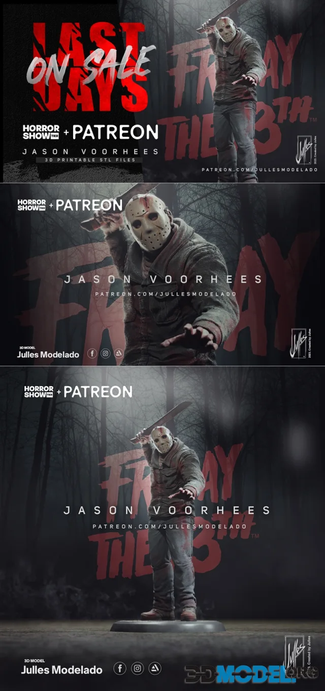 Julles Modelado - Jason Voorhees – Printable