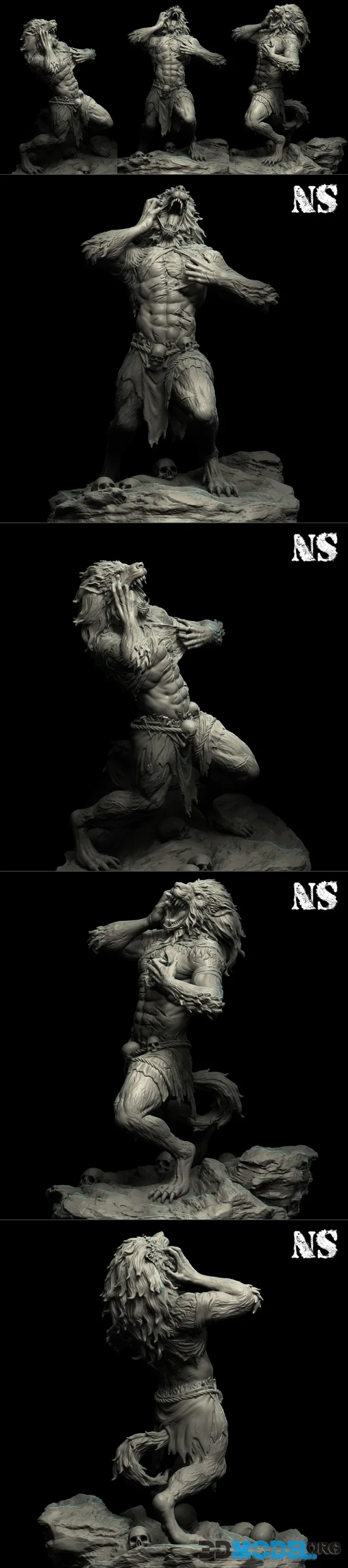 Werewolf by Nicolas Swijngedau – Printable