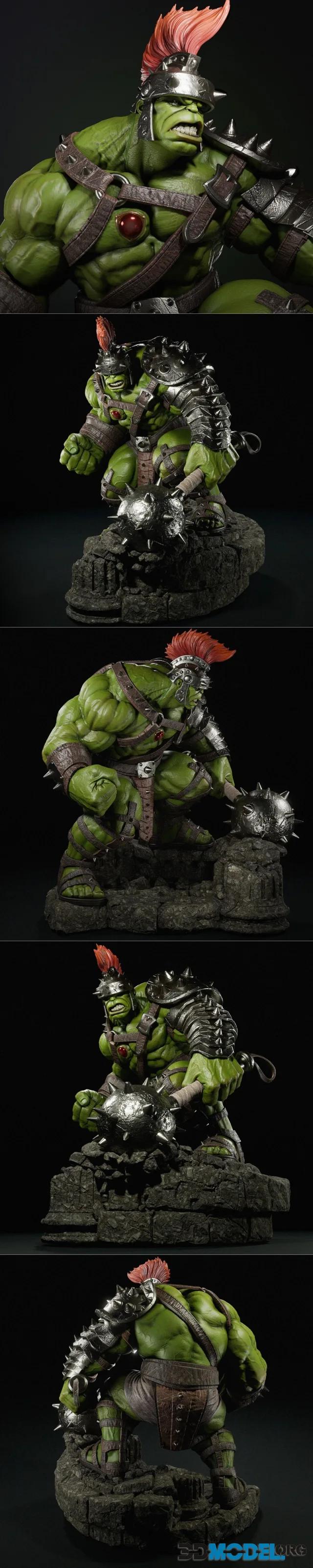 Ca 3d Studios - Hulk (Gladiator) – Printable