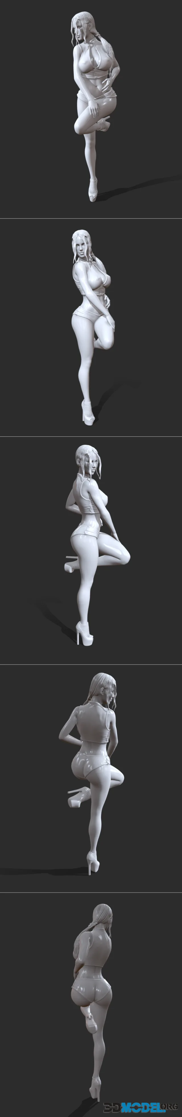 Dancer woman 2 – Printable