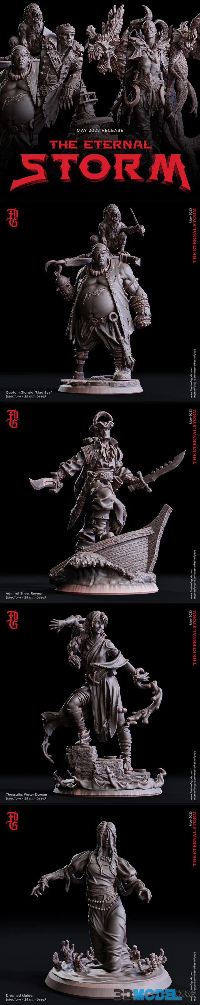 Flesh of Gods - The Eternal Storm – Printable